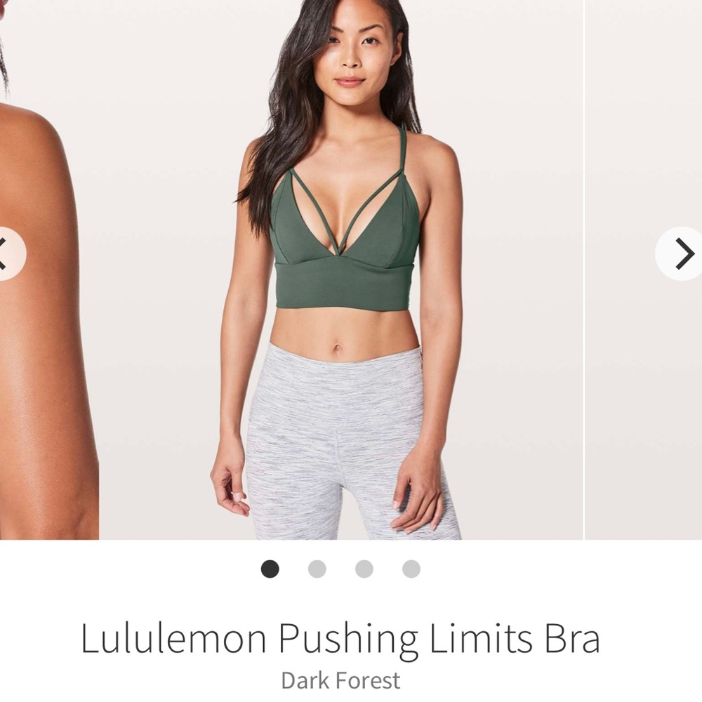 Lululemon pushing limits bra